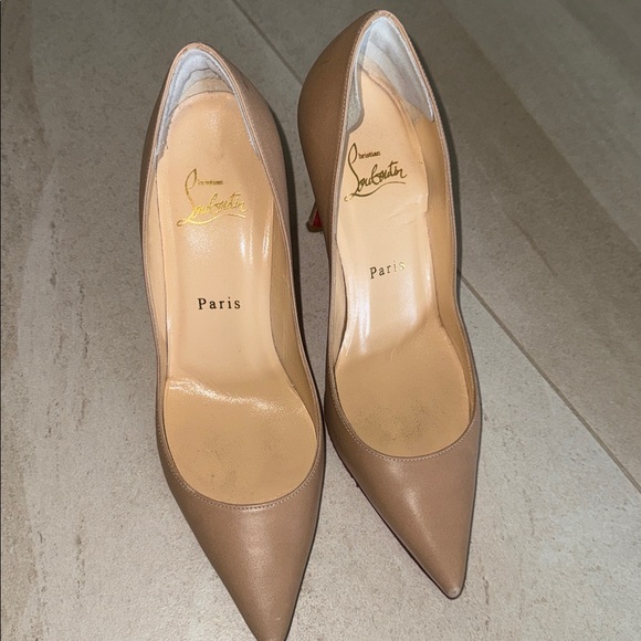 Christian Louboutin Shoes - ❤️Christian Louboutin size 6.5 Nude Heels- offers welcomed!!!!!❤️